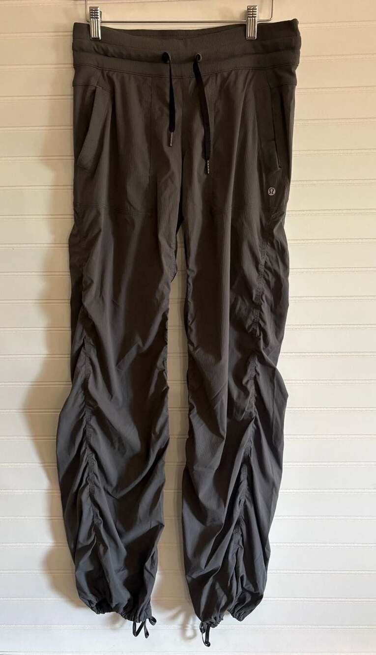 Lululemon Street to Studio Pant Ruched Gray Size 8